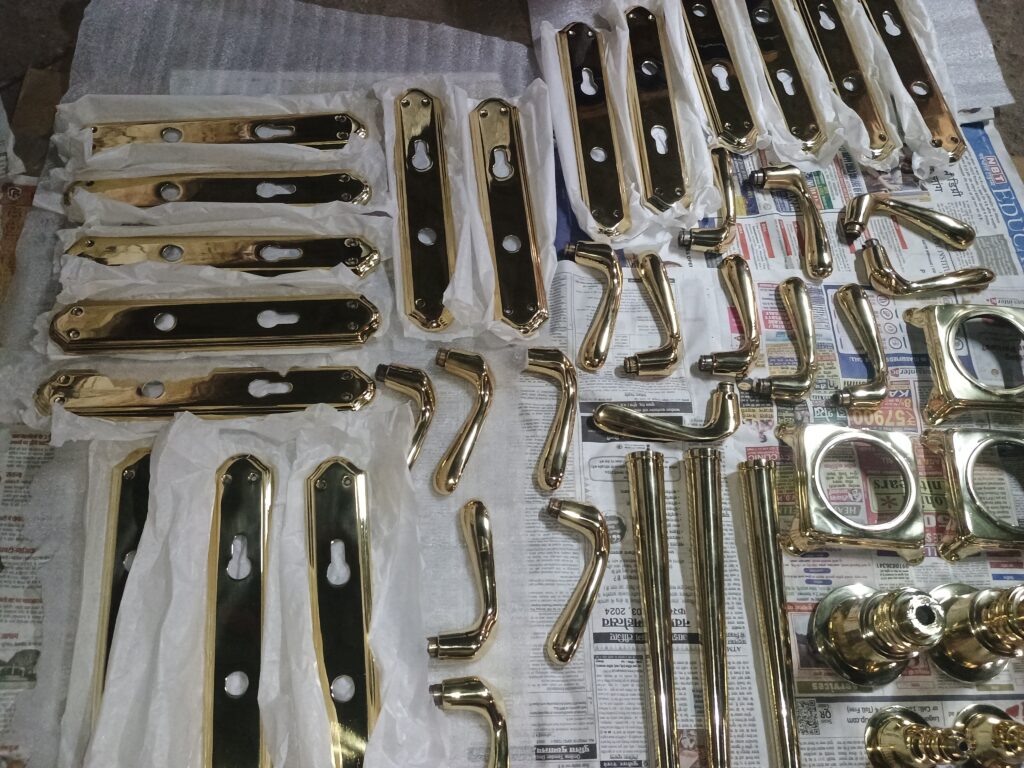 Brass Vintage Plating by NK Electroplating