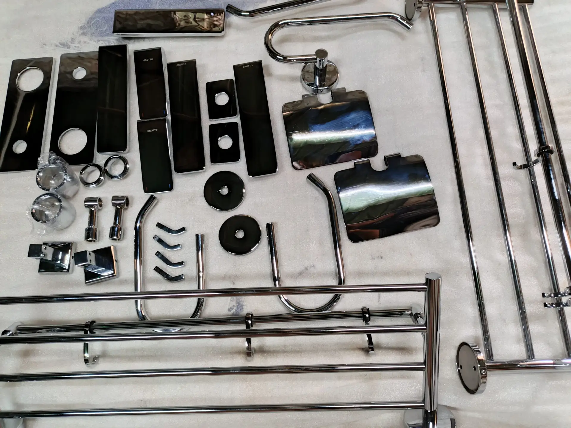 Chrome plating process Delhi: sanitary fittings by NK Electroplating