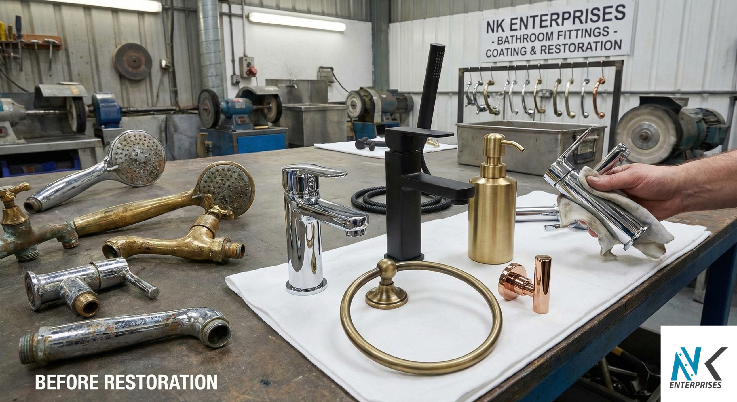 bathroom fittings coating and restoration